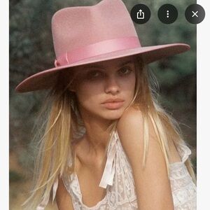 Lack of Color Pink Fedora Hat
